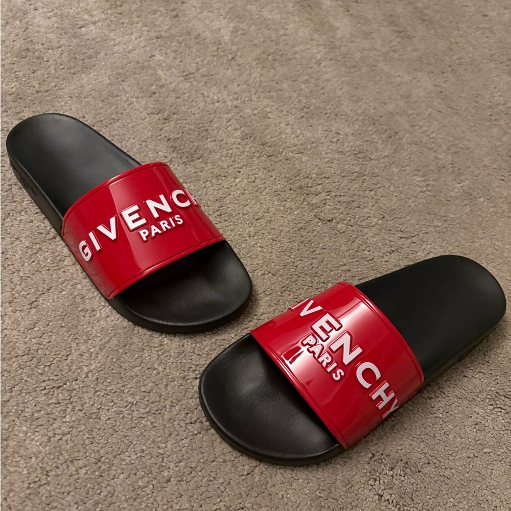 Givenchy Pool Slides Women's Size 8